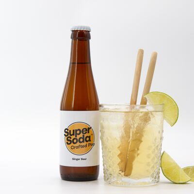 Super Soda cerveza de jengibre