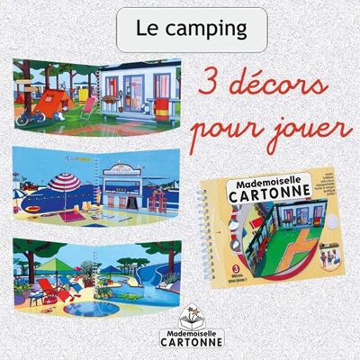 Libro de camping con Mademoiselle Cartonne