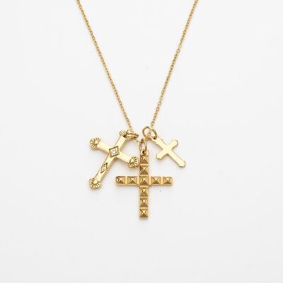 Collar 3 croix