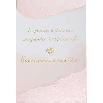 CARD PASTEL CHIC - COMPLEANNO C4