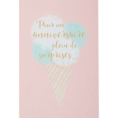 CARD PASTEL CHIC - COMPLEANNO C26