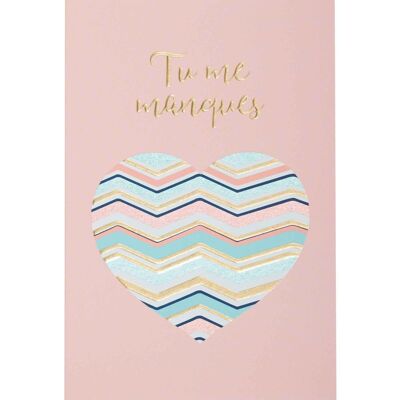 CARD PASTEL CHIC - MI MANCHI