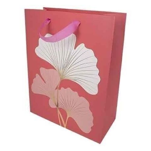 Sac cadeau grand format - red ginko