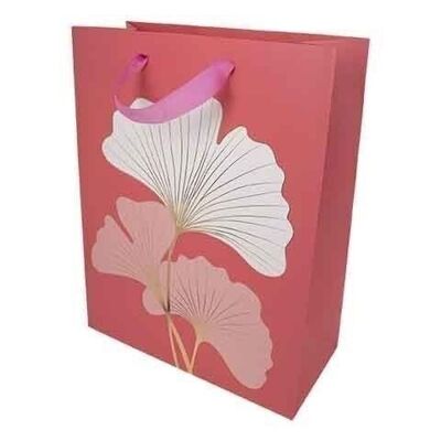 LARGE GIFT BAG - RED GINKO
