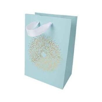 Sac cadeau petit format - pastel rosace