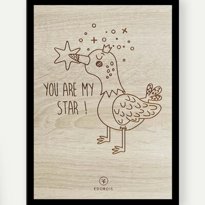 You Are My Star 21cm x 29.7cm