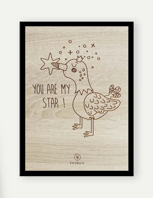 You Are My Star  30 cm x 40 cm