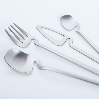 Fourchettes - Accessoires de cuisine - Ensemble de couverts Miley - Argent - Vaisselle 3