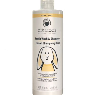 Detergente e shampoo delicato per neonati 500ml