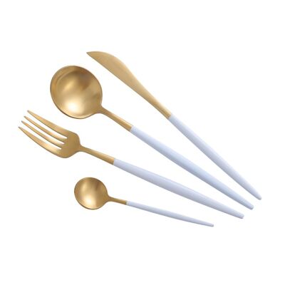 Forks - Tableware - Viola Cutlery Set - White - Kitchen Accessories