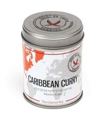 Cari des Caraïbes - Boîte de 100g 1
