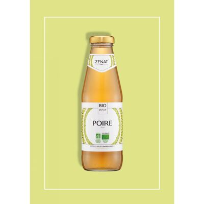 Pur jus de poire bio 500ml zenat