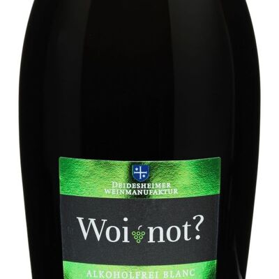 „Woi not?“ alkoholfrei Blanc 0,75l