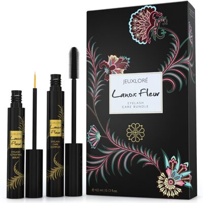 Lanox Fleur Eyelash Care Bundle - Suero activador + Complejo de cuidado