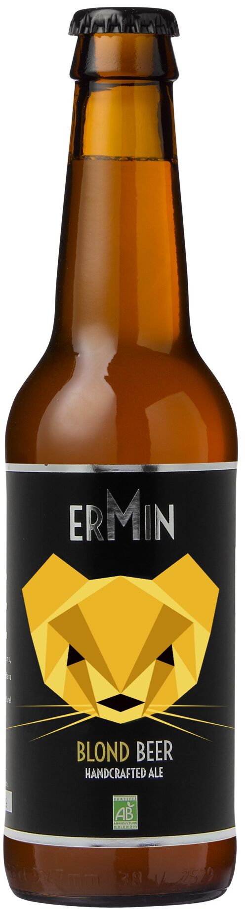 Bière Bio - ERMIN - Blonde "American Pale Ale" 33CL