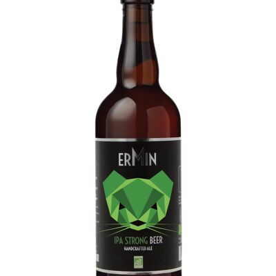 Cerveza ecológica - ERMIN - IPA "India Pale Ale" 75CL