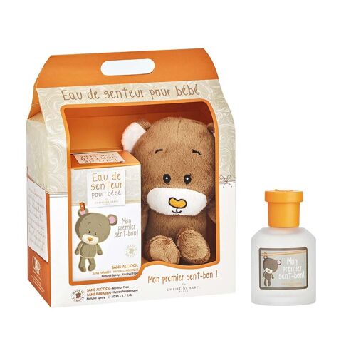 Coffret Cadeau - MON PREMIER SENT-BON - Eau de Senteur 50ml + Doudou