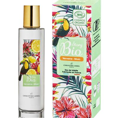 Organic Perfume - STORY BIO Verbena Musk - Eau de Toilette 50ml