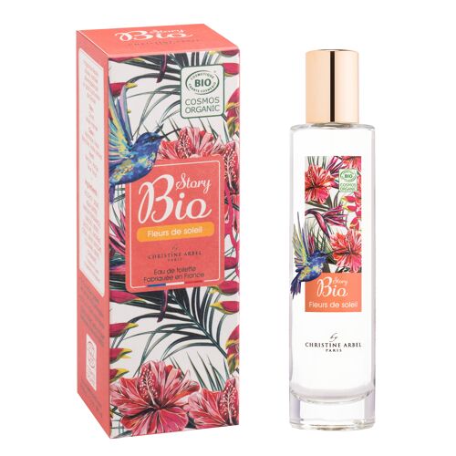 Parfum Bio - STORY BIO Fleurs de soleil - Eau de Toilette 50ml