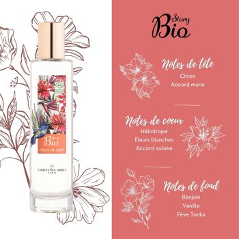 Parfum Bio - STORY BIO Fleurs de soleil - Eau de Toilette 50ml 2