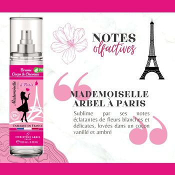 MADEMOISELLE ARBEL in Paris - Perfumed Mist 100ml 2