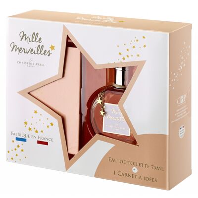 Gift Box - MILLE MERVEILLES - Eau de Toilette 75ml + 1 idea book