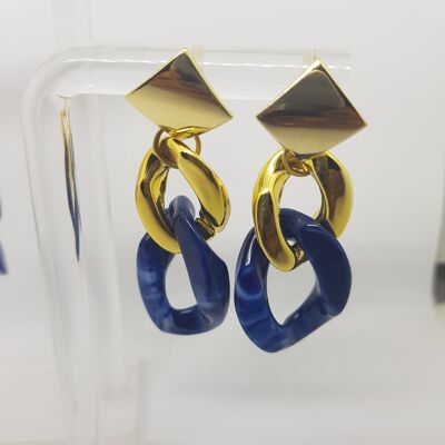 Ruthy earrings - Navy blue