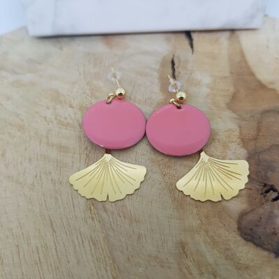 Keola earrings - Pale pink