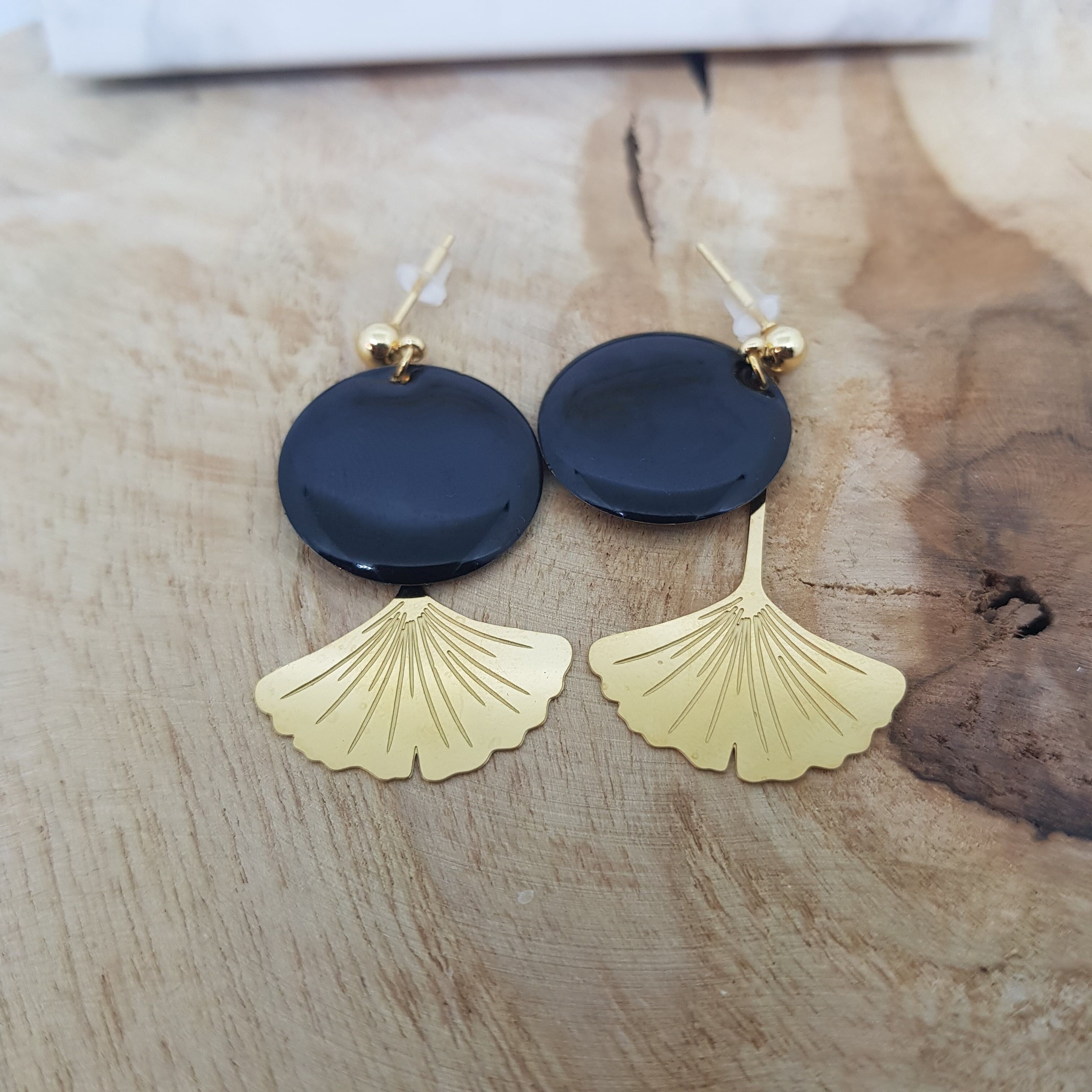 Pendientes Keola - Negro