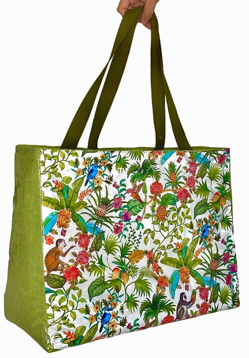 Sac isotherme, Jungle blanc (taille XL)