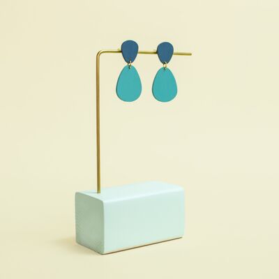 Brisa Noto Green Earrings