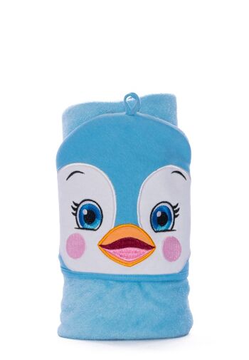 Serviette à Capuche Pingouin 1