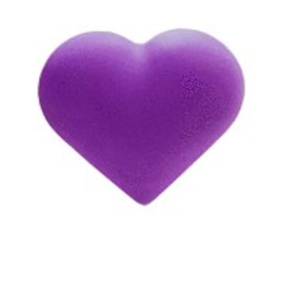 Soft Purple Spinny | Purple Heart Magnet | Fridge Photo Magnet