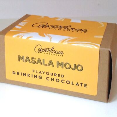 Masala Mojo - Chocolat à boire aromatisé chai - Boîte de 2 portions 60g