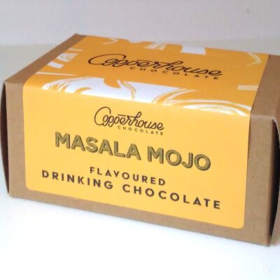 Masala Mojo - cioccolato da bere al gusto chai - 60g scatola da 2 porzioni
