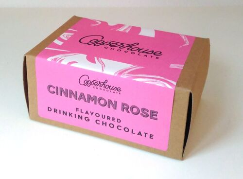 Cinnamon Rose - flavoured drinking chocolate - 60g 2 serving box