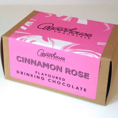 Cinnamon Rose - flavoured drinking chocolate - 220g 7 serving pouch