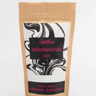 Madagascar 100% chocolate caliente de origen único - 50g caja 2 raciones