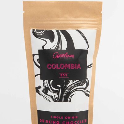 Cioccolata calda monorigine Colombia 55% - Confezione da 2 porzioni da 60g