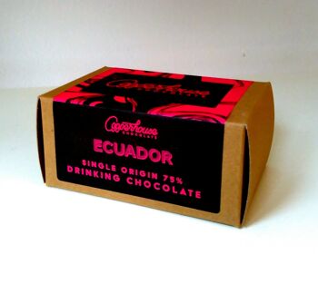 Chocolat chaud Equateur 75% d'origine - Boîte de 2 portions 60g 2