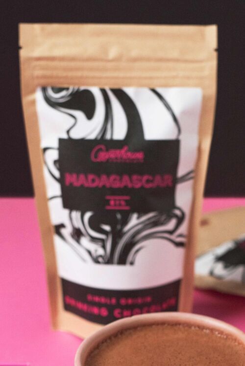 Madagascar 61% single-origin hot chocolate - 60g 2 serving box