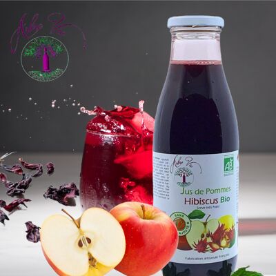 Jus de Pommes Hibiscus -750mL