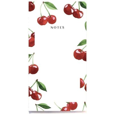 Notepad Cherries