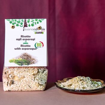 Risotto aux asperges BIOLOGICO 250g — Pasto Italiano vegan-OK sans glutine pour 3 à base de riso Carnaroli et verdure disidratate 2