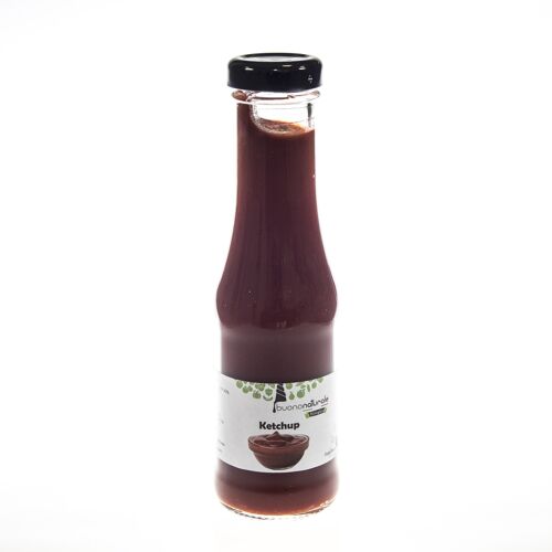 Ketchup, ORGANIC 350g — Double-concentrated Italian tomato sauce based on organically farmed ingredients