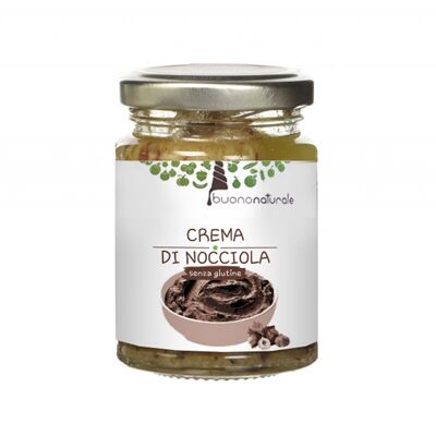 Crème à tartiner aux noisettes, 90g — Crème sucrée italienne originale pour tartiner ou garnir des gâteaux/panettoni à base de fruits secs siciliens de première qualité