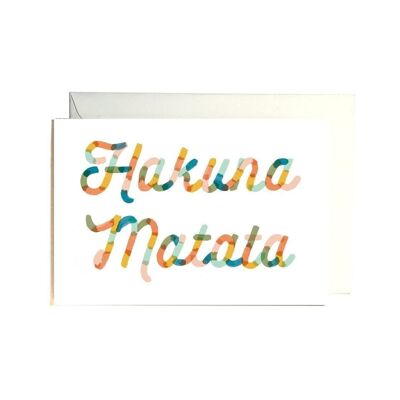 Carta Hakuna Matata