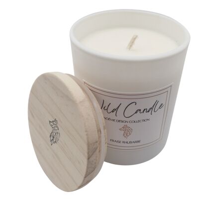 STRAWBERRY RHUBARB scented candle