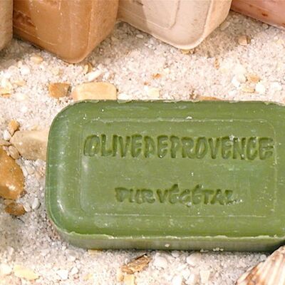 French olive oil soap, scented "olive", 100g