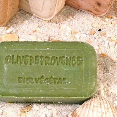 French olive oil soap, scented "olive", 100g